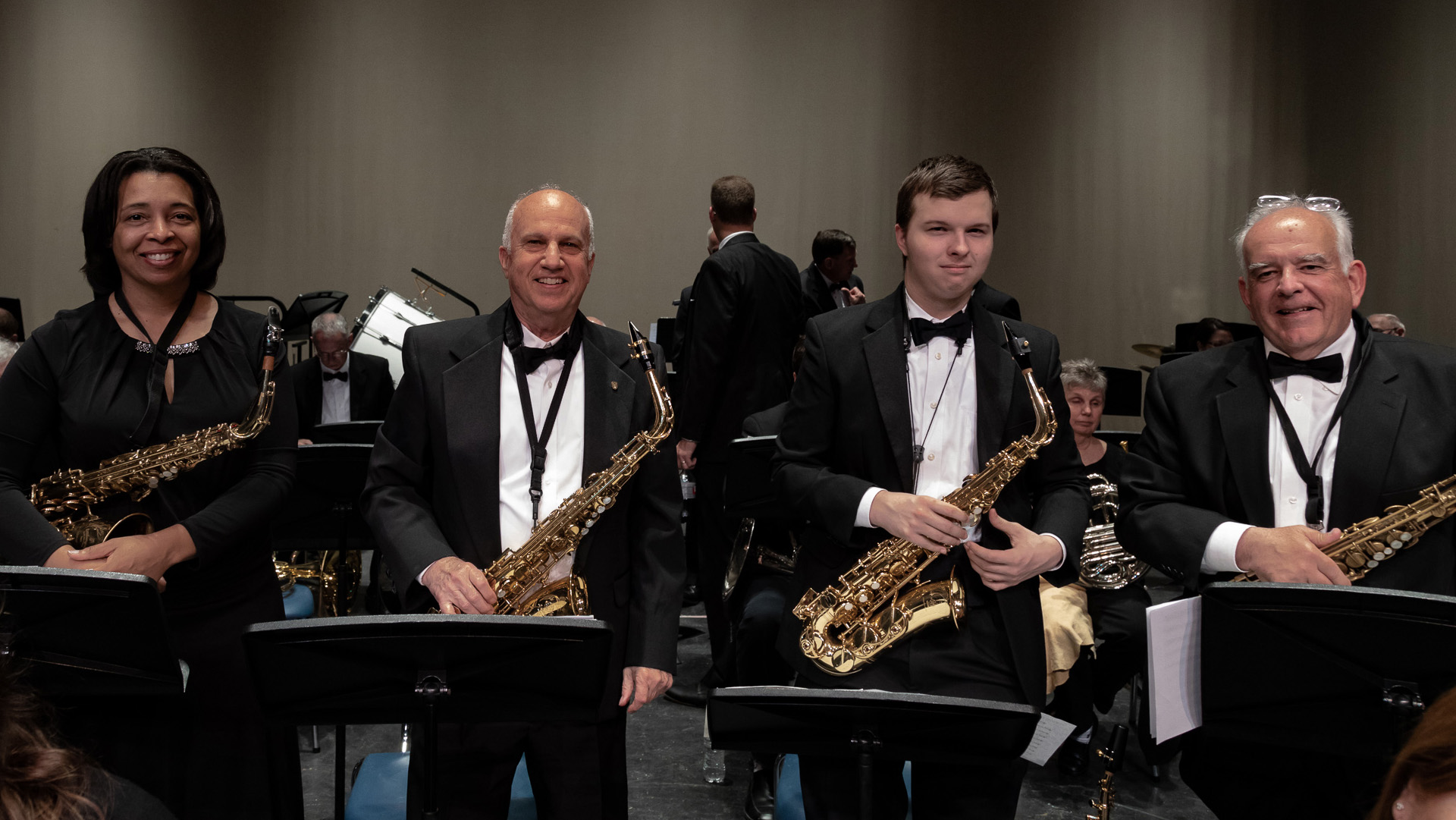 Alto Sax Section, Oak Crest (2018)