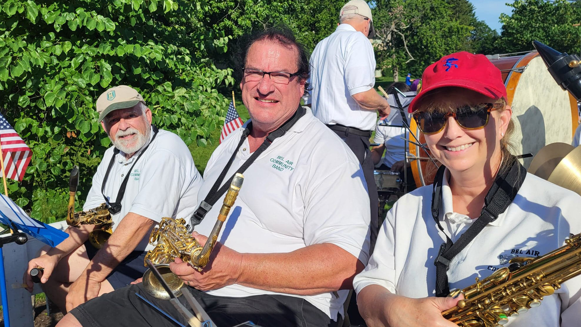 Saxes Ready for July 4th Parade (2022)